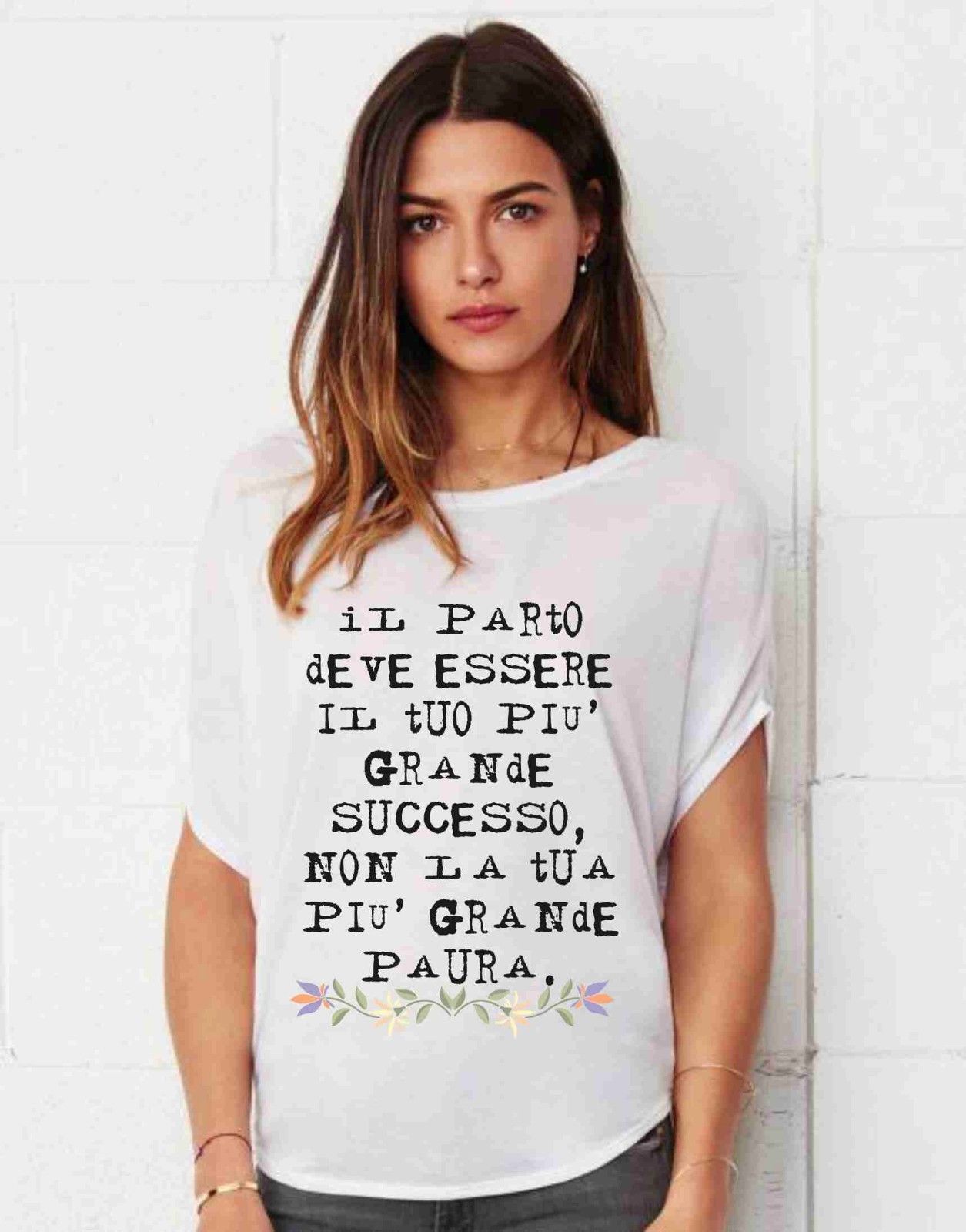 MAGLIETTE PREMAMAN  AMPIA VESTIBILITA' DAL TITOLO:  SUCCESSO