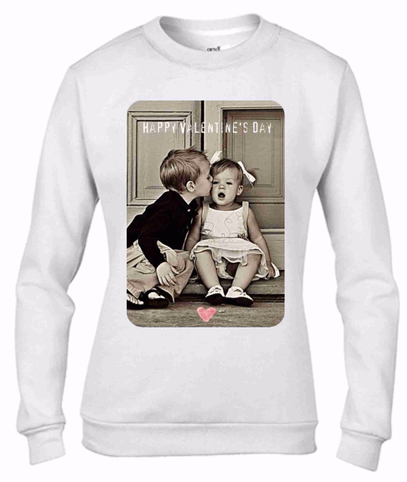 Felpa da girocollo Fashion: HAPPY V