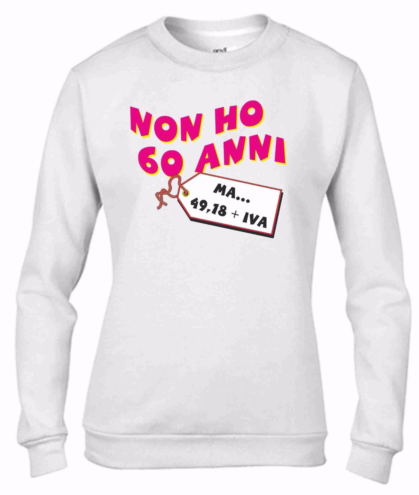 Felpa da girocollo Fashion da donna: NON HO