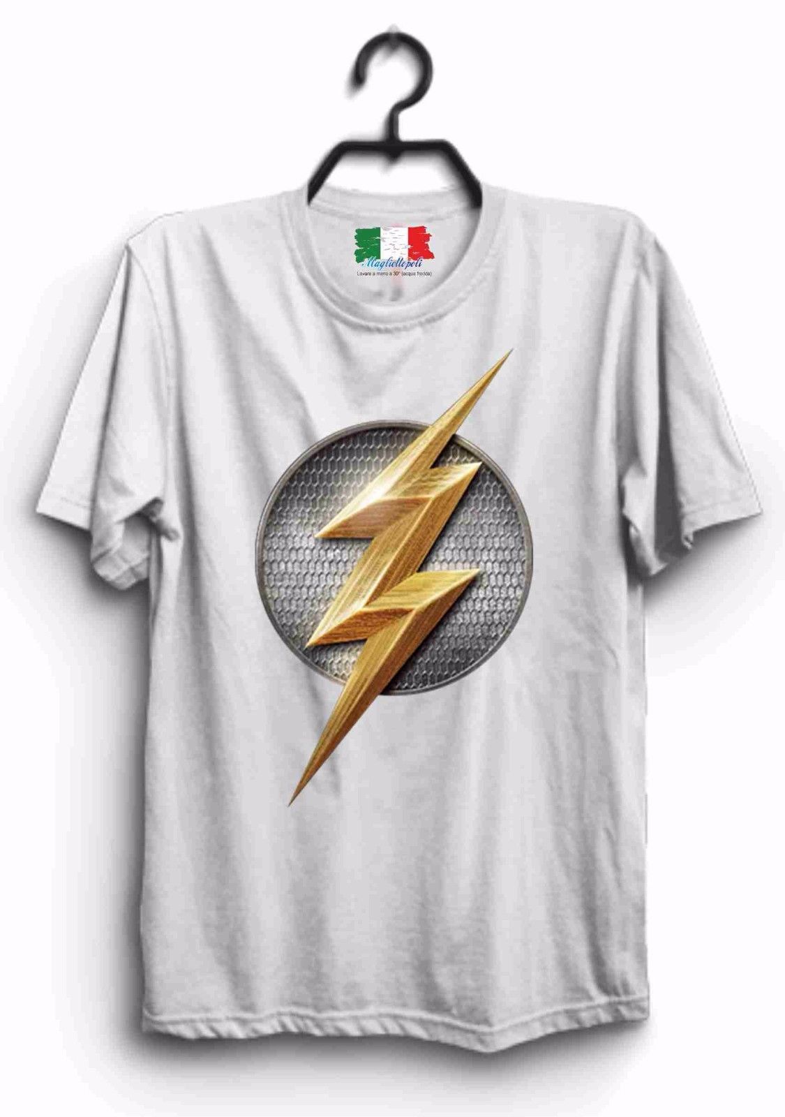 MAGLIETTA IN 100% COTONE UOMO/DONNA NERD: FULMINE