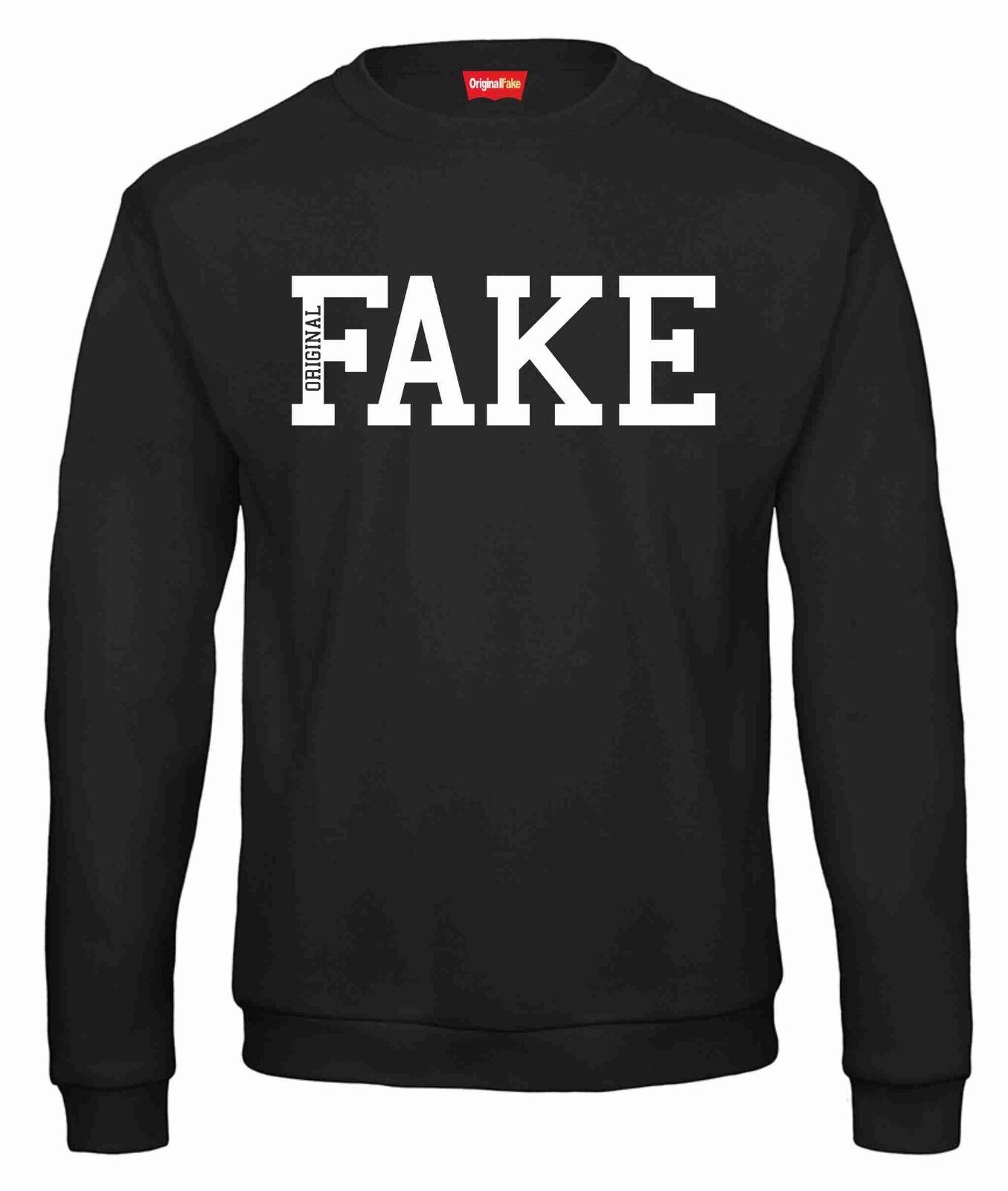 FELPA  DA UOMO FASHION GIROCOLLO ORIGINAL FAKE COLLEGE