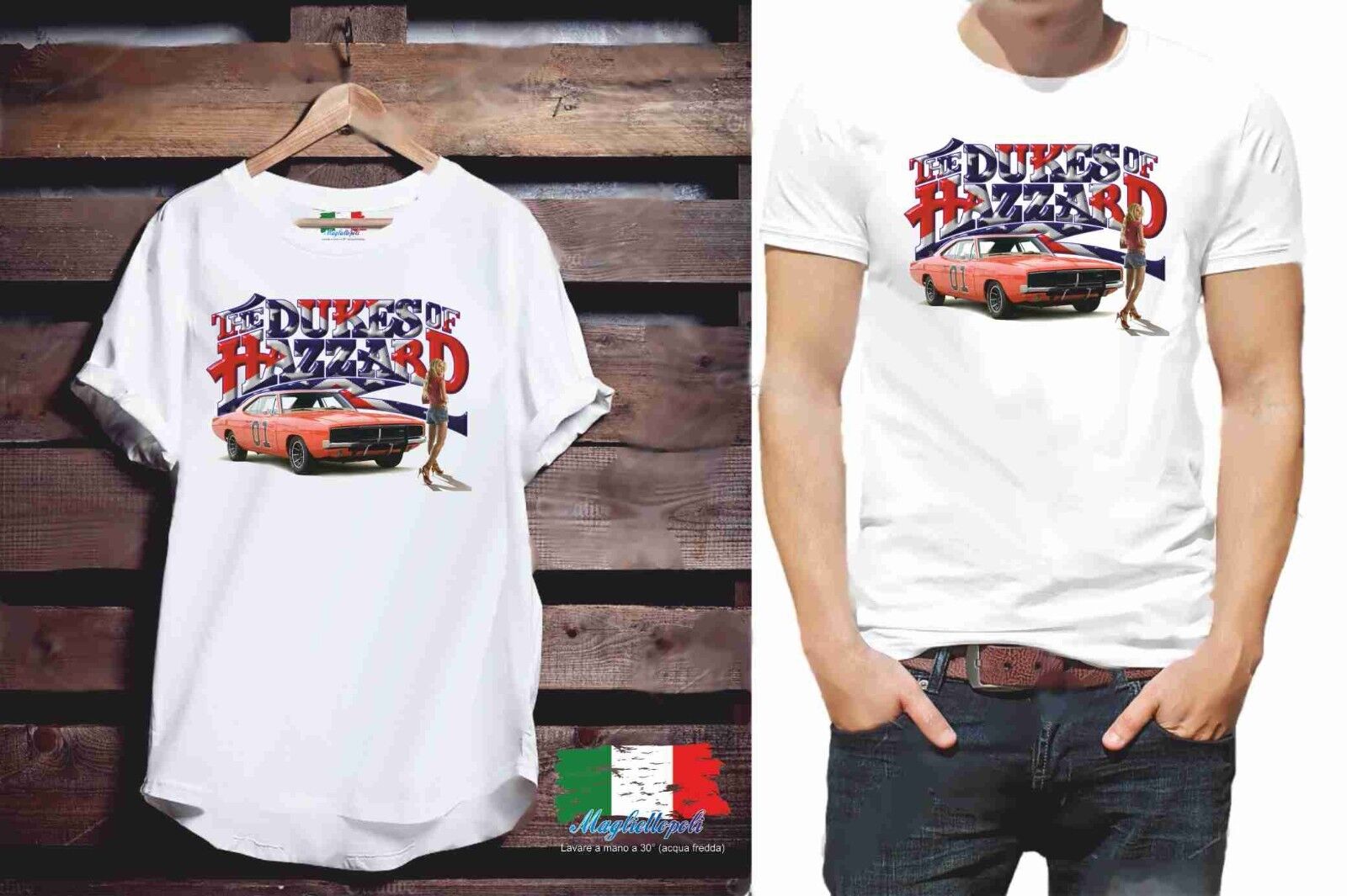 MAGLIETTA DA UOMO: COTONE FIAMMATO - COTONE CLASSICO HAZZAR