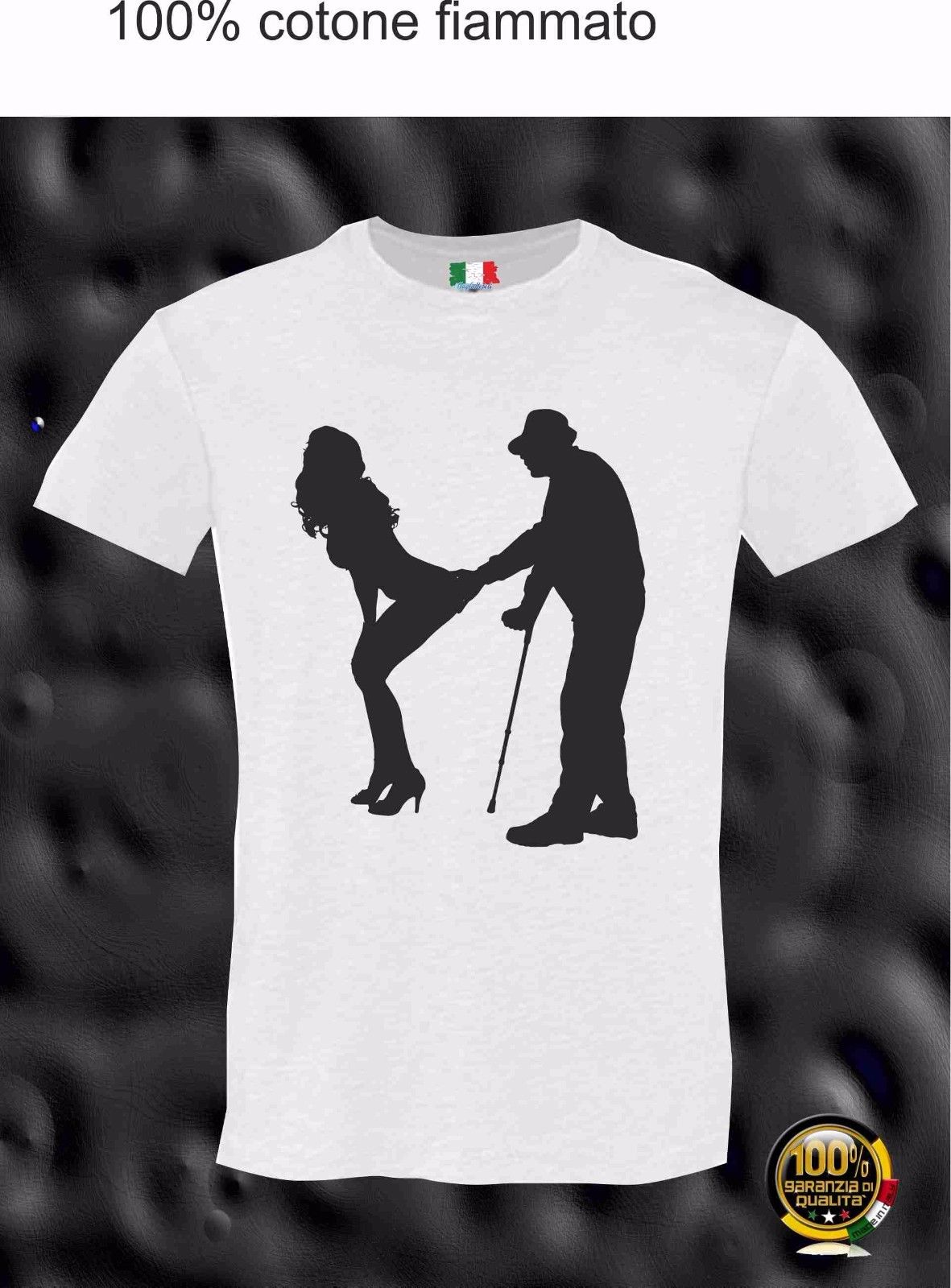 MAGLIETTA SEXY  DA UOMO IN 100% COTONE - COTONE FIAMMATO: VECCHIETTO