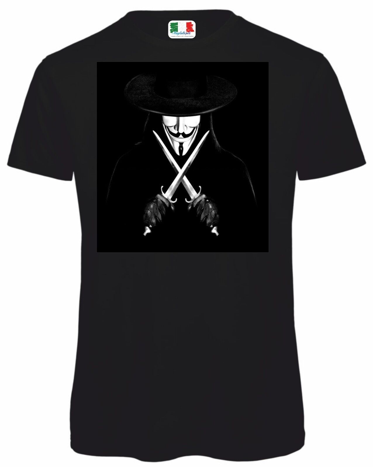 MAGLIETTA NERA: VENDETTA2000000