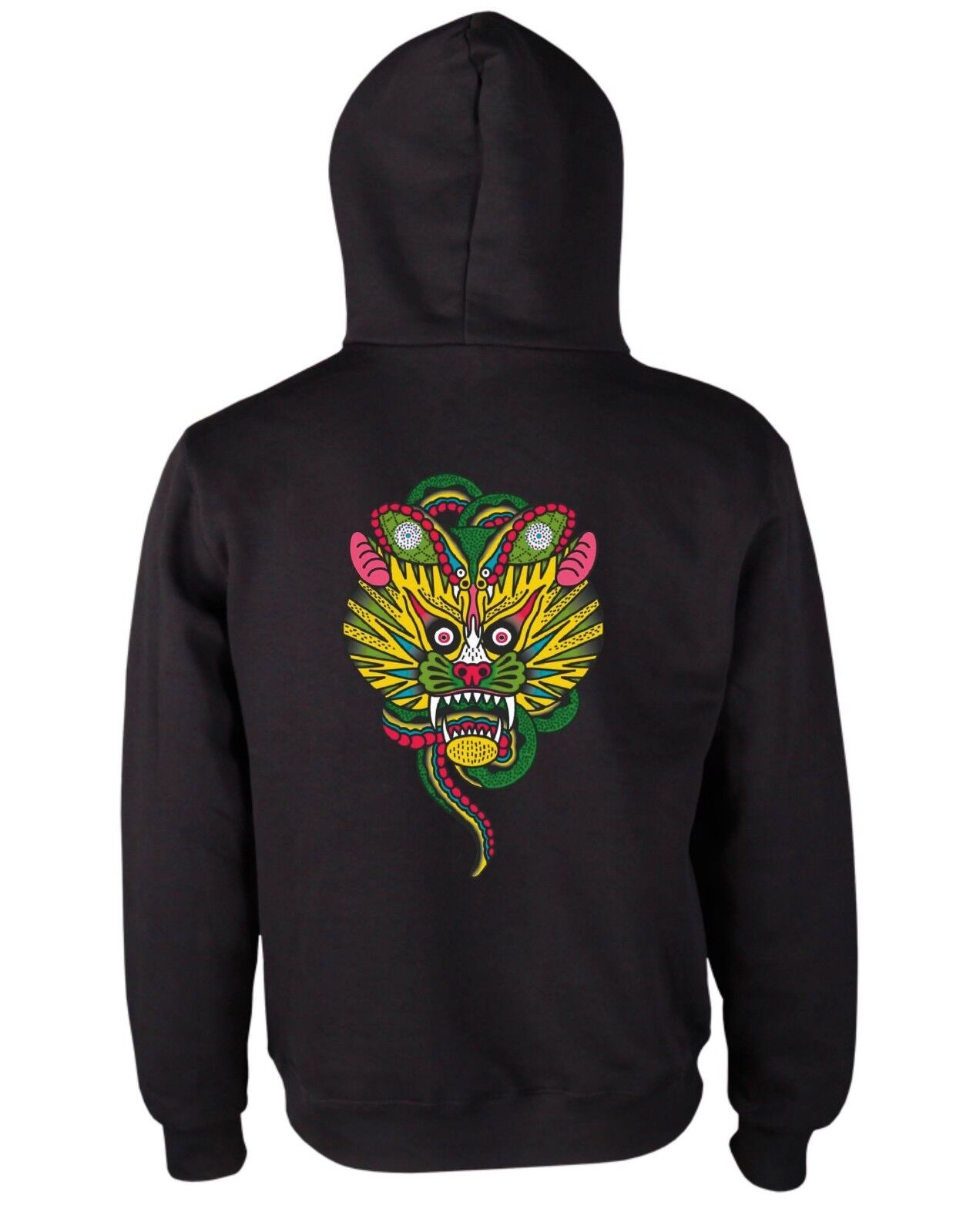 FELPA RAPPER UNISEX CON CAPPUCCIO E MARSUPIO