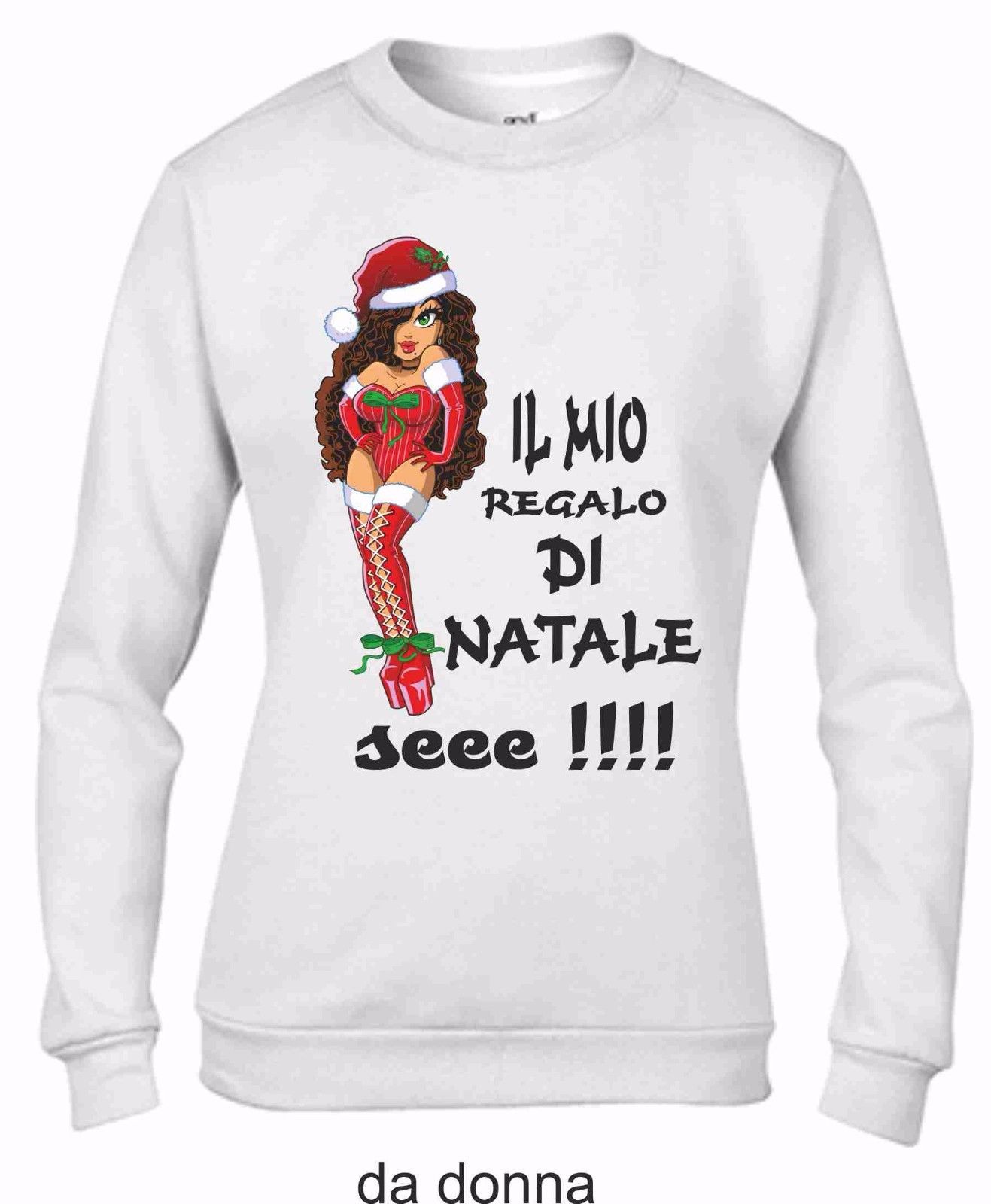 Felpa da girocollo Fashion DA DONNA CON STAMPA: SEE