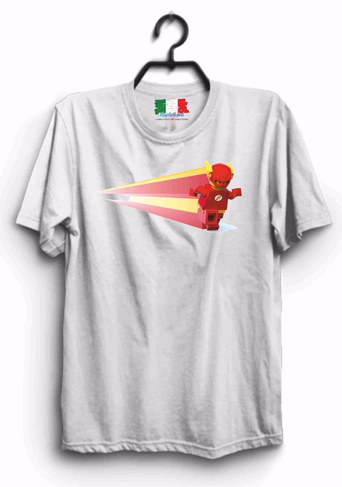 MAGLIETTA IN 100% COTONE UOMO/DONNA NERD: FLASH