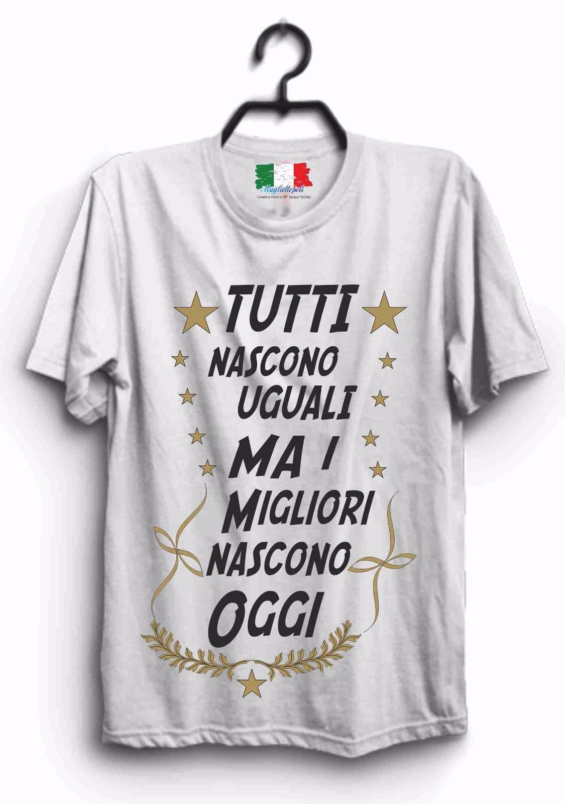 MAGLIETTA IN 100% COTONE UOMO/DONNA PER 18 ANNI TITOLO: MIGLIORI