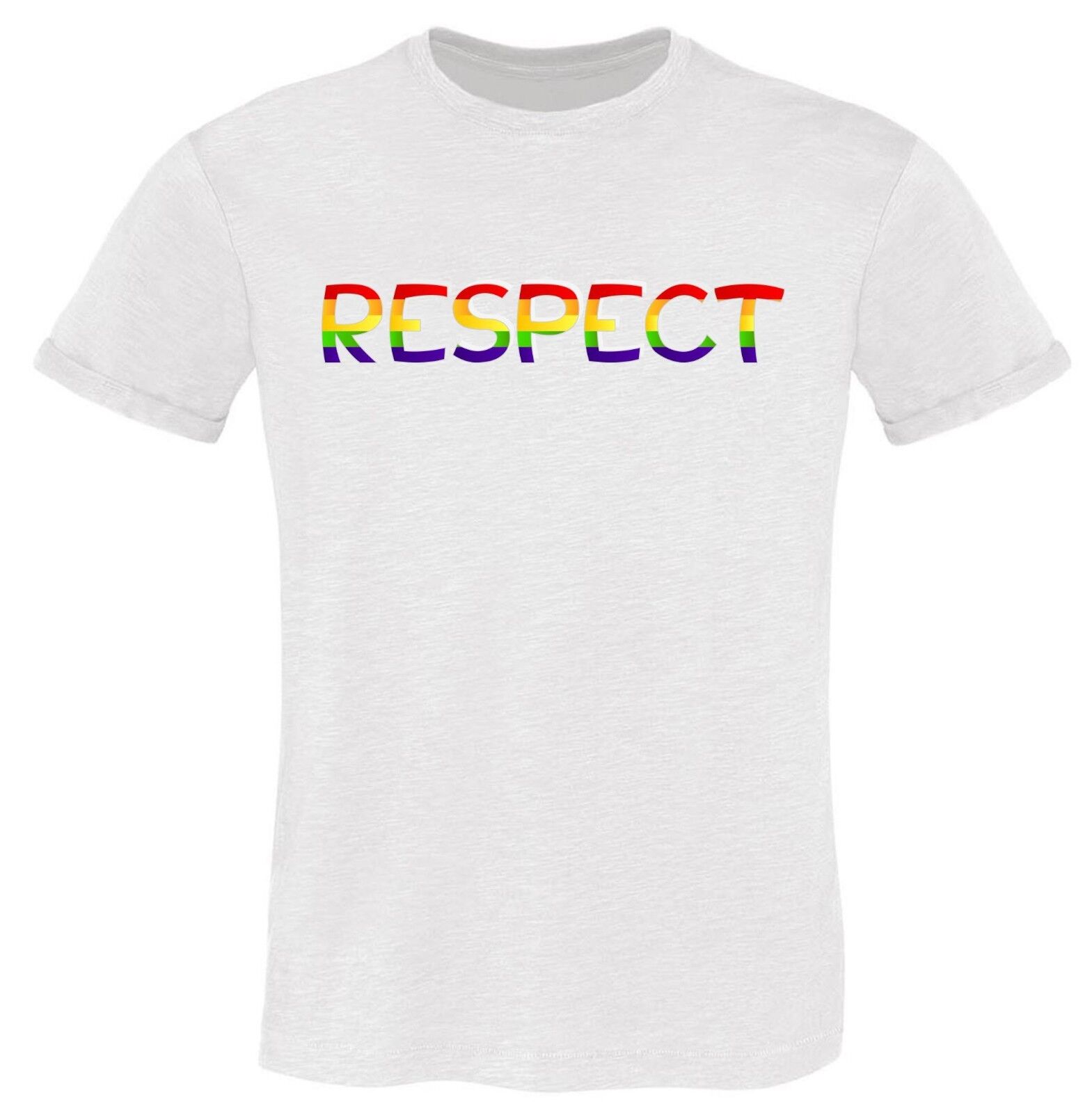 MAGLIETTE FIAMMATE MADE IN ITALY DA UOMO: STOP HOMOPHOBIA RESPECT