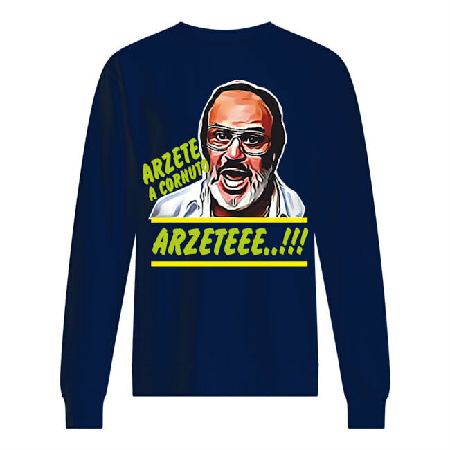 Felpa paricollo unisex con stampa: arzate