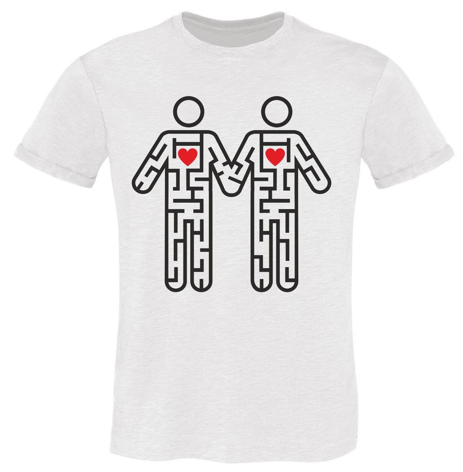 MAGLIETTE FIAMMATE MADE IN ITALY DA UOMO: STOP HOMOPHOBIA DESIGN