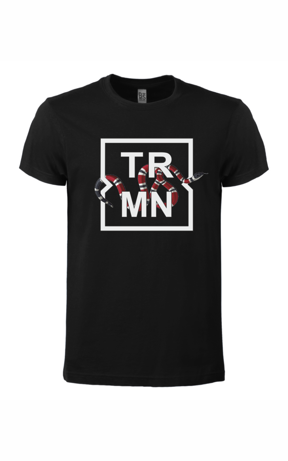 T-shirt unisex vari colori con stampa: Trmon serpente