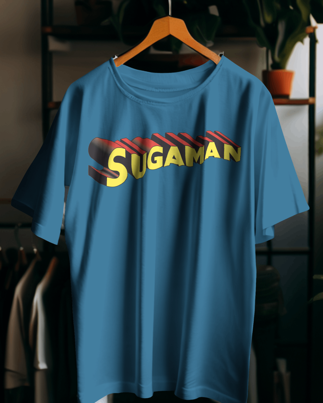Maglietta manica corta con stampa Sugaman