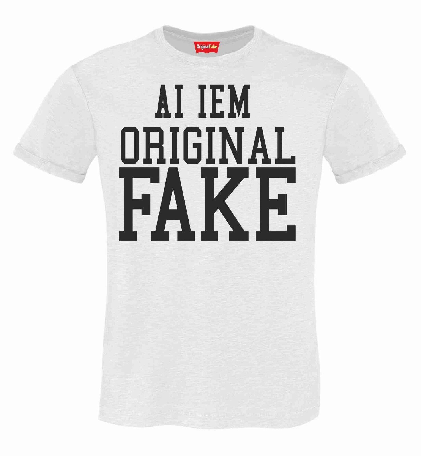 MAGLIETTA DA UOMO: COTONE FIAMMATO - COTONE CLASSICO ORIGINAL FAKE COLLEGE2