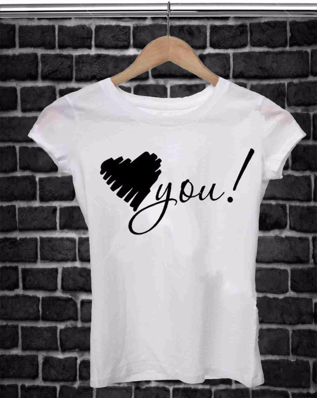 MAGLIETTA PER SAN VALENTINO UOMO/DONNA FRASE: YOU