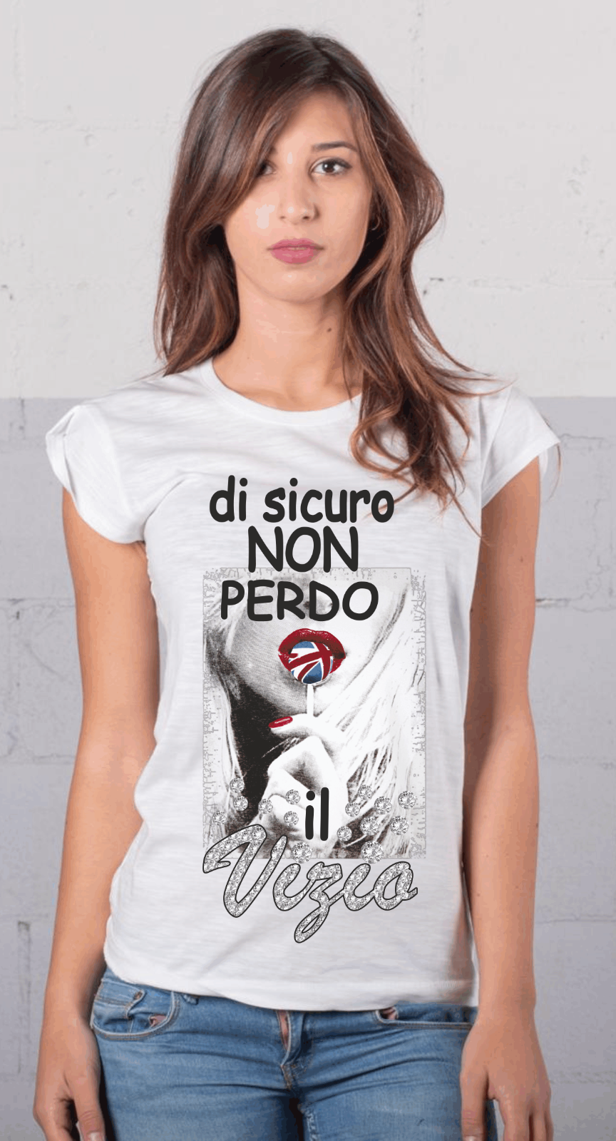 MAGLIETTE FIAMMATE  MODELLO MANICHE ARRICCIATE E CLASSICO: VIZIO