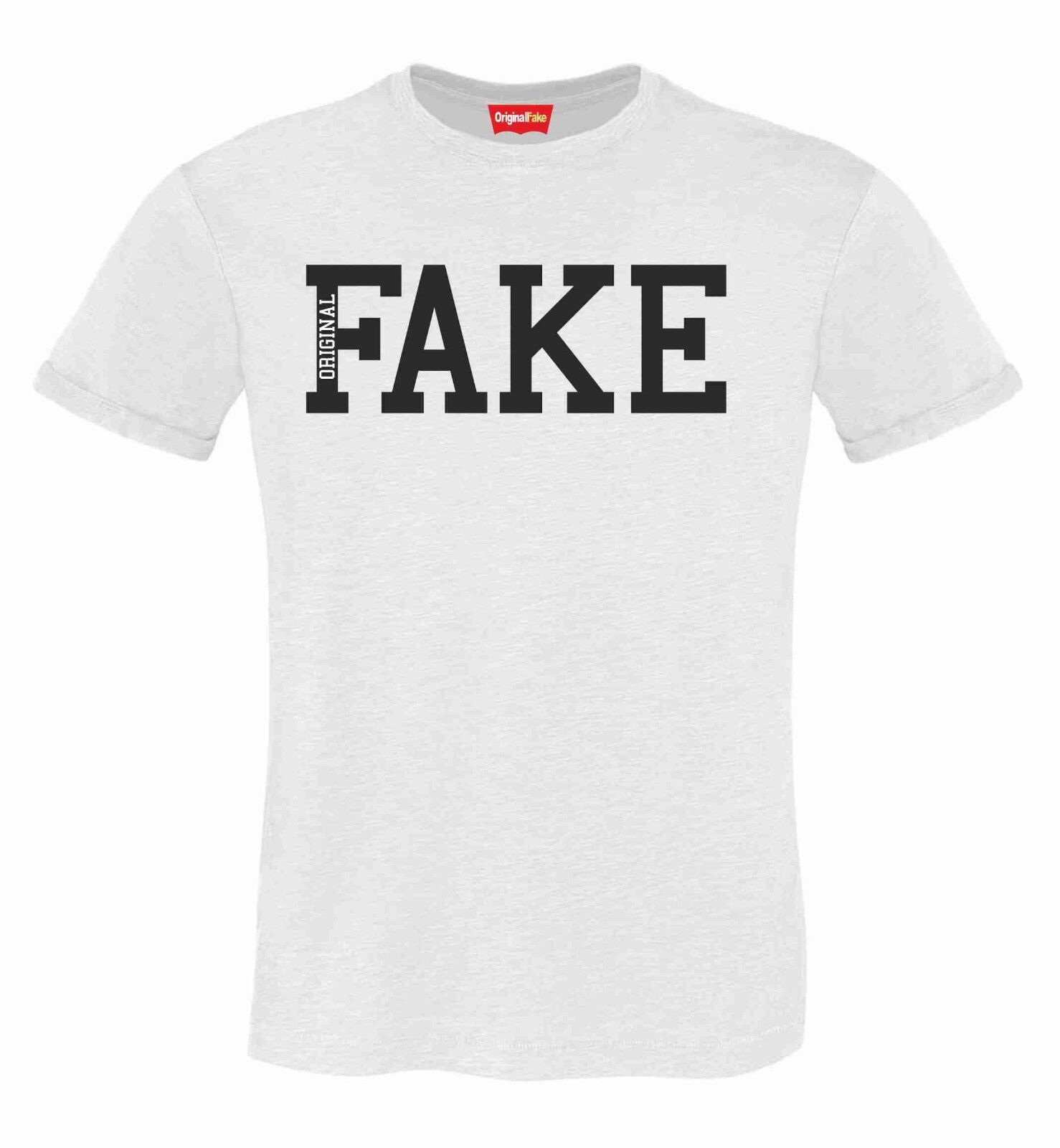 MAGLIETTA DA UOMO: COTONE FIAMMATO - COTONE CLASSICO ORIGINAL FAKE COLLEGE