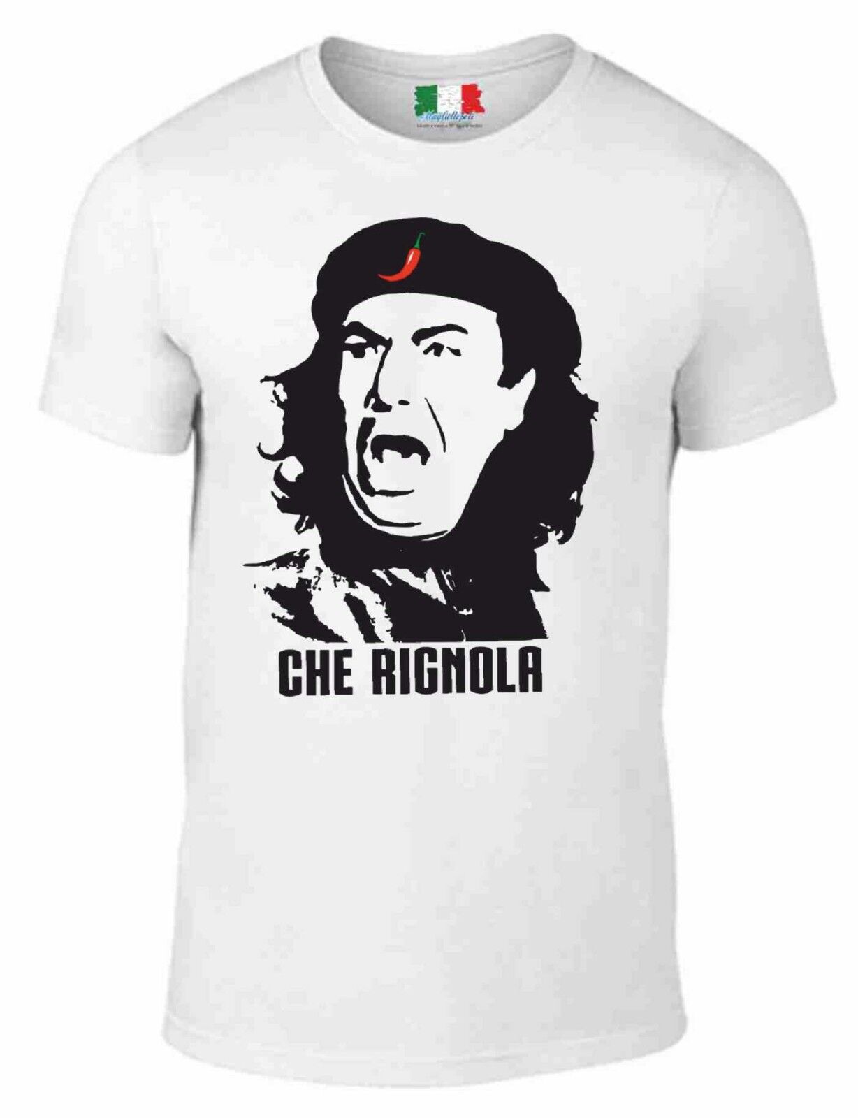 MAGLIETTA DA UOMO: COTONE FIAMMATO OPPURE  COTONE CLASSICO STAMPA CHERIGNOL