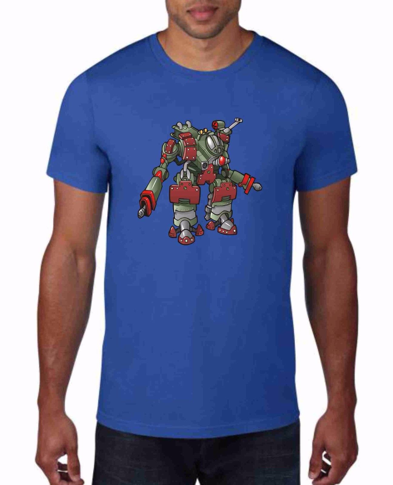 MAGLIETTA IN 100% COTONE UOMO/DONNA NERD ROYAL: ROBOTINO123