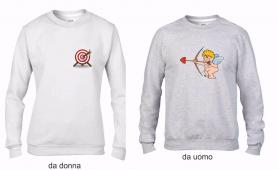 KIT 2 FELPE UNA DA UOMO UNA DONNA: