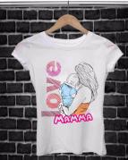 REGALA UNA MAGLIETTA PER LA FESTA DELLA MAMMA: MAMMA LOVE + BIMBA BRACCIO