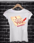 REGALA UNA MAGLIETTA PER LA FESTA DELLA MAMMA:  LOVE  MATITA