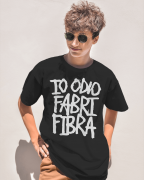 Maglietta vari colori con stampa io odio fabri fibra bis