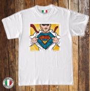 MAGLIETTA MADE IN ITALY IDEA REGALO PER LA FESTA DEL PAPA': CAMICIA