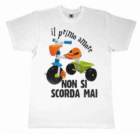 MAGLIETTA  DA BIMBO BIANCA CON STAM
