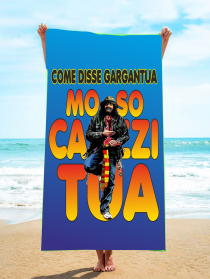 Telo microfibra per mare, piscina,