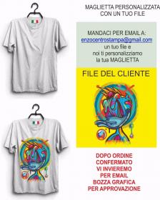 MAGLIETTA IN 100% COTONE UOMO/DONNA