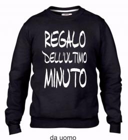 FELPA DA UOMO FASHION GIROCOLLO CON