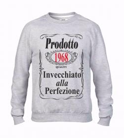 FELPA FASHION GIROCOLLO CON STAMPA