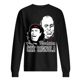 Felpa paricollo unisex con stampa P