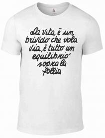 MAGLIETTA DA UOMO 100% COTONE BIANC