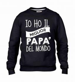 FELPA  DA UOMO PER LA FESRTA DEL PA