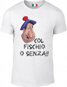 MAGLIETTA DA UOMO 100% COTONE BIANC